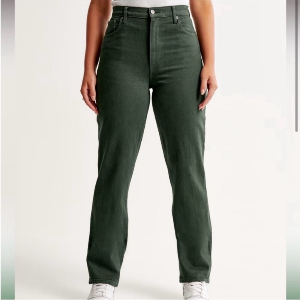 Abercrombie & Fitch Black Straight Jeans Classic Style